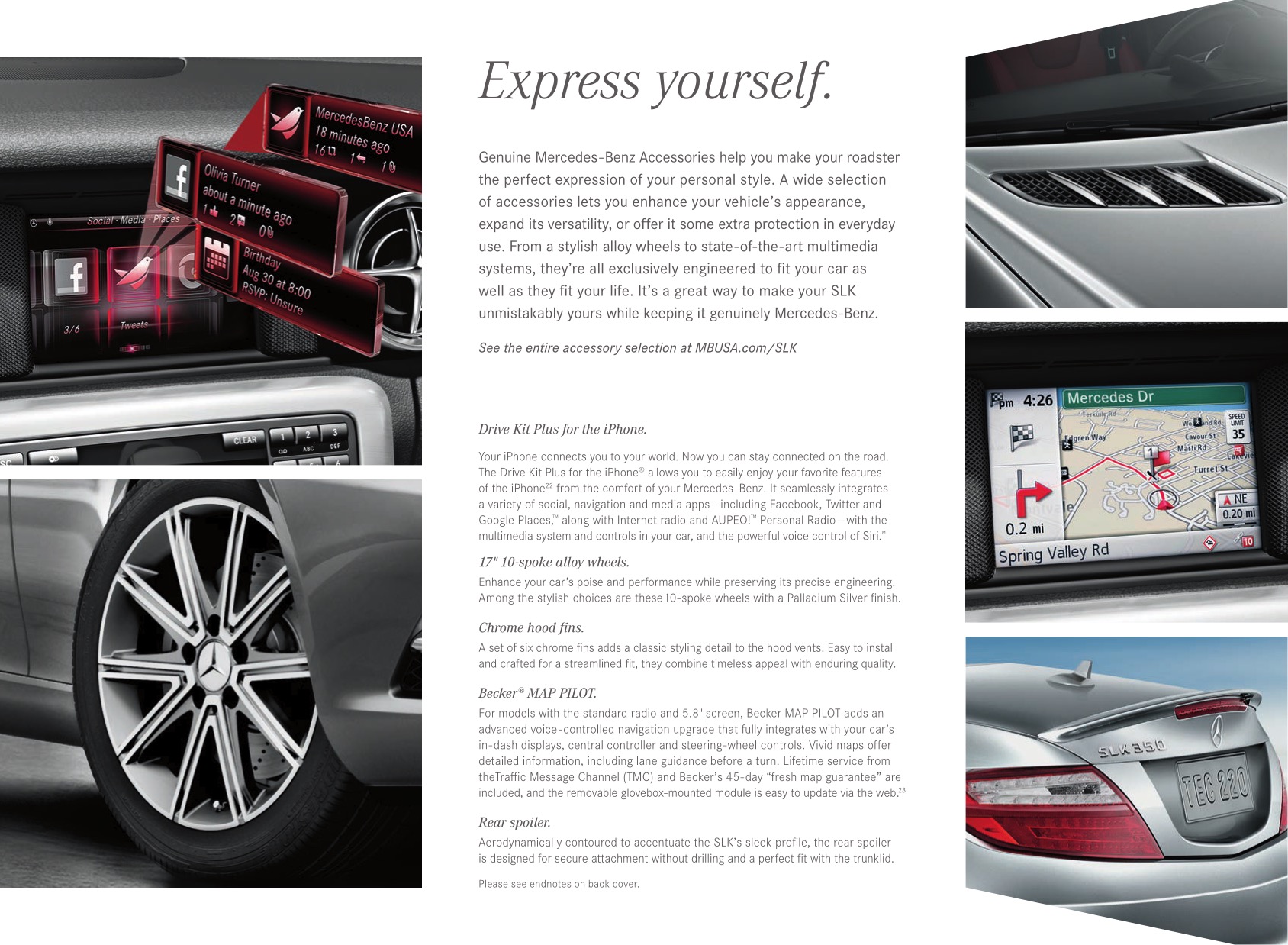 2014 Mercedes-Benz SLK Brochure Page 1
